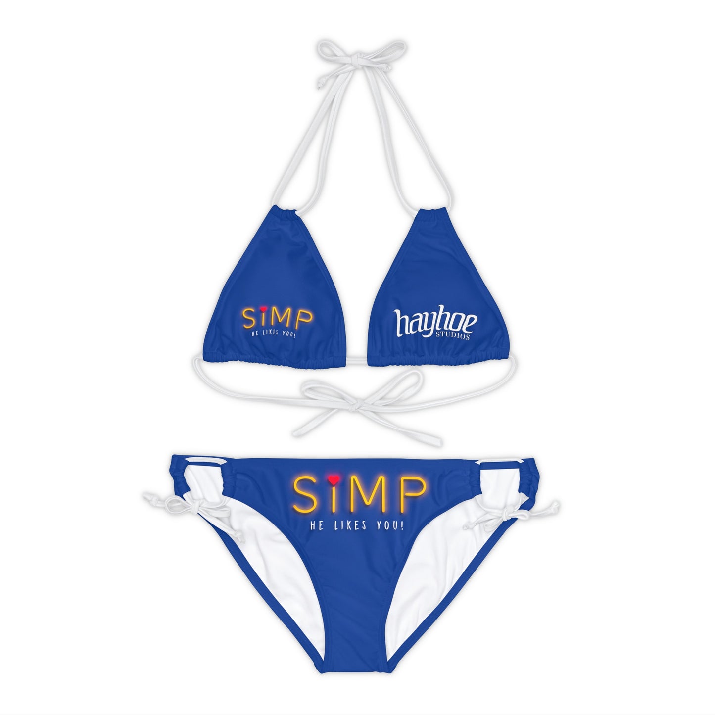 Strappy Bikini Set (AOP)
