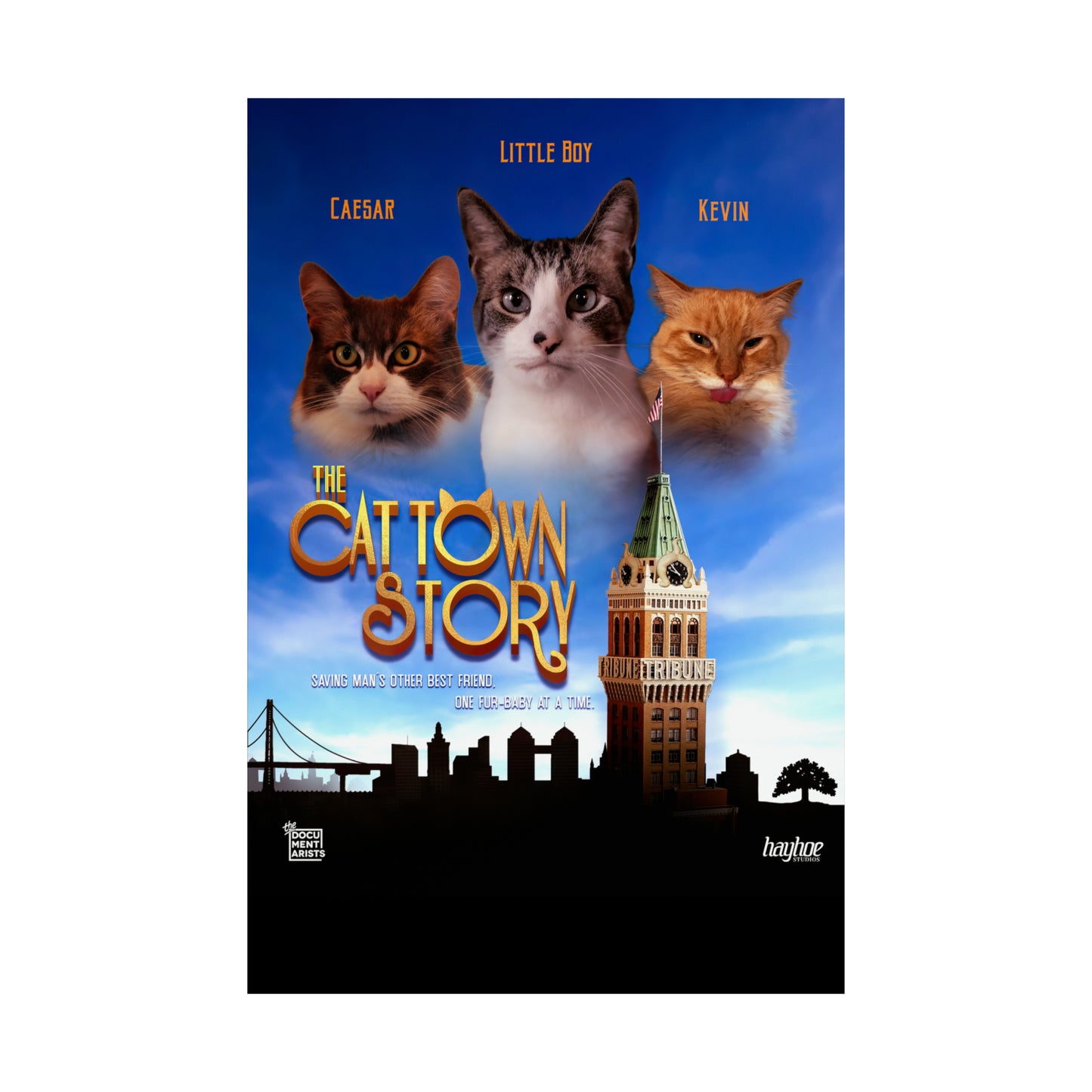 The Cat Town Story Alternate Documentary Movie Poster