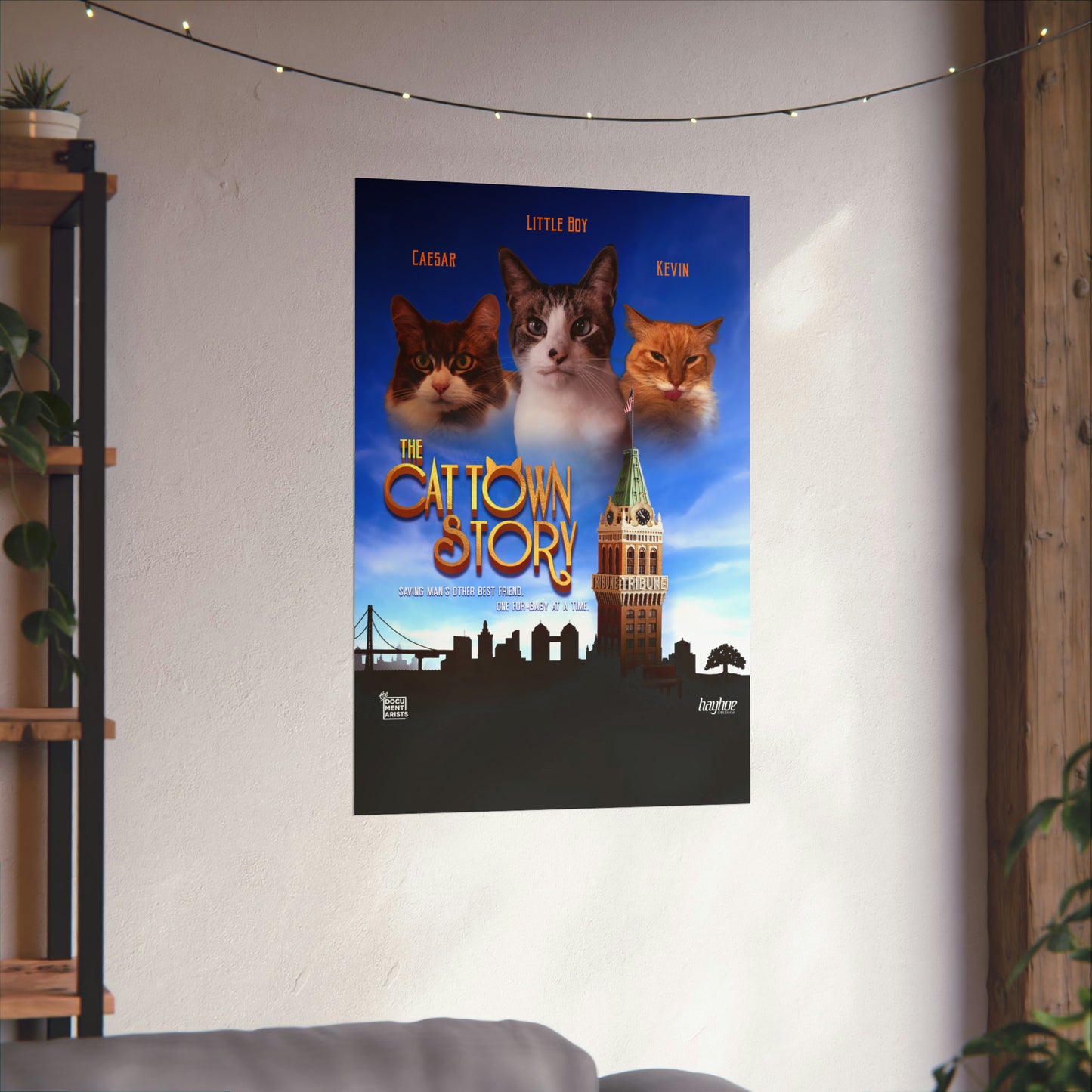 The Cat Town Story Alternate Documentary Movie Poster