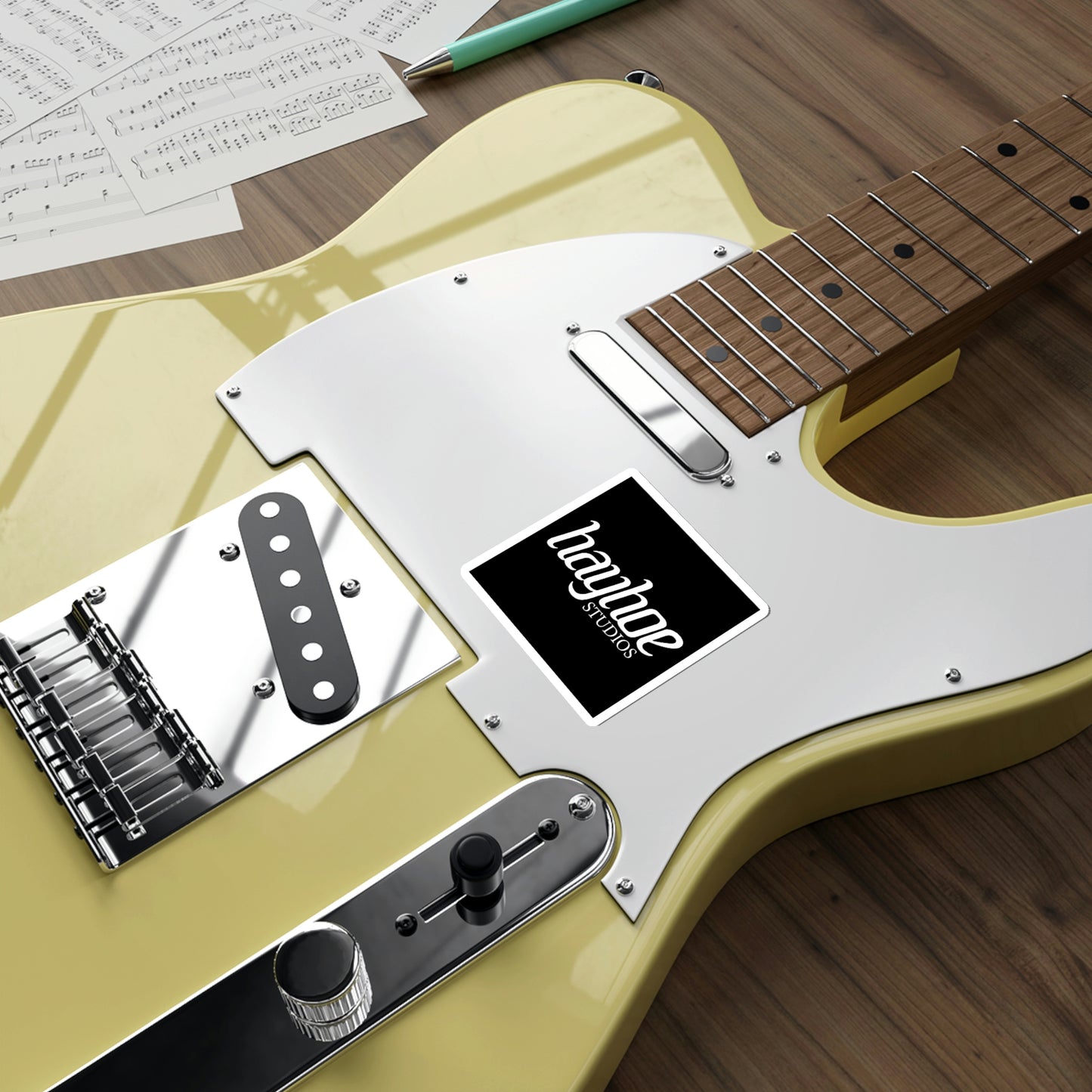Hayhoe Studios Official Logo Die-Cut Stickers