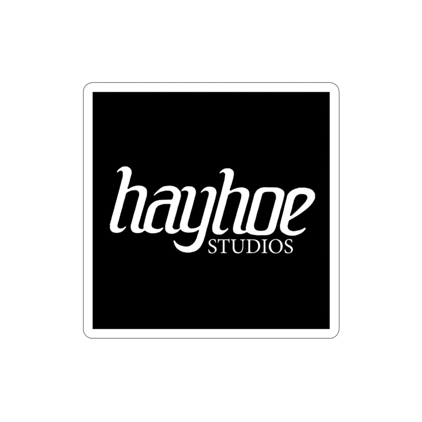 Hayhoe Studios Official Logo Die-Cut Stickers